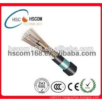 Fiber optic GYTS underground cable single multimode fiber optic communication cable